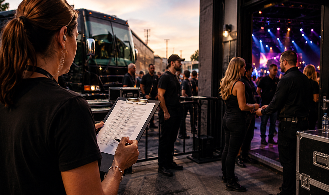 Guest List Management 101: How Touring Teams Avoid Show-Day Chaos