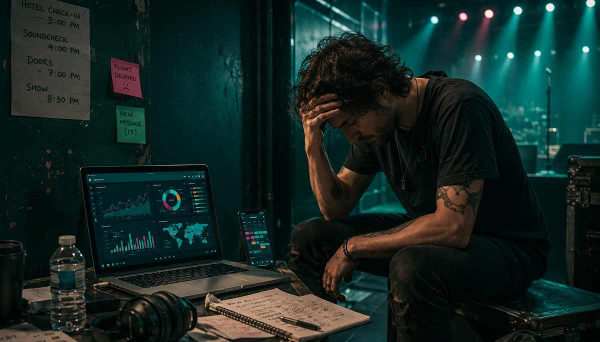 The Reality of Music Touring: Managing Stress, Anxiety, and Burnout