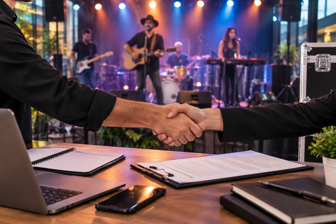 How to Book a Band: A Complete Guide for Venues, Promoters & Event Planners