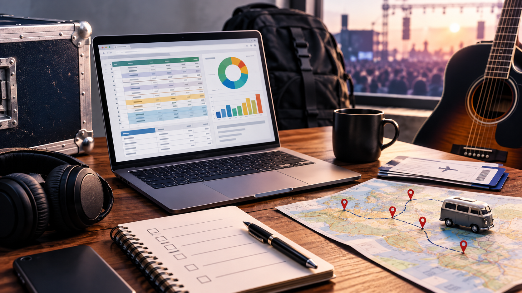 The Tour Budget Template Every Independent Artists  Needs Before Booking a Single Date