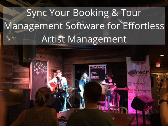 Sync Your Booking & Tour Management Software for Effortless Artist Management